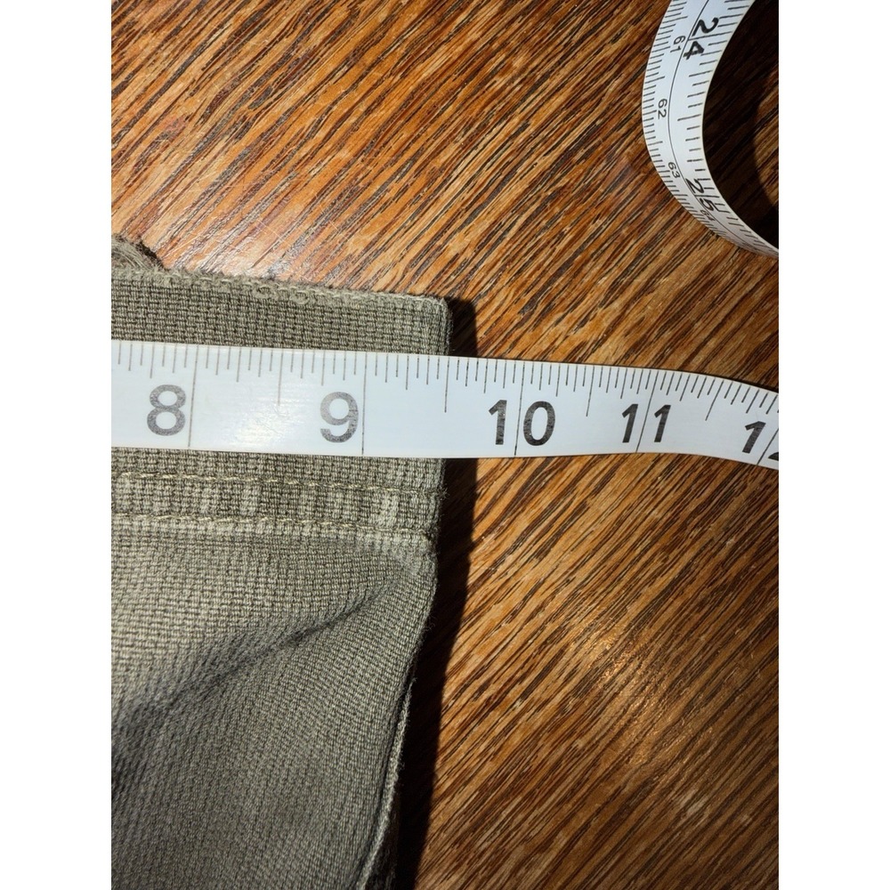 Abercrombie Fitch Cargo Pants Mens 34 Green Vintage Y2K Baggy Wide Leg Military - Picture 8 of 8